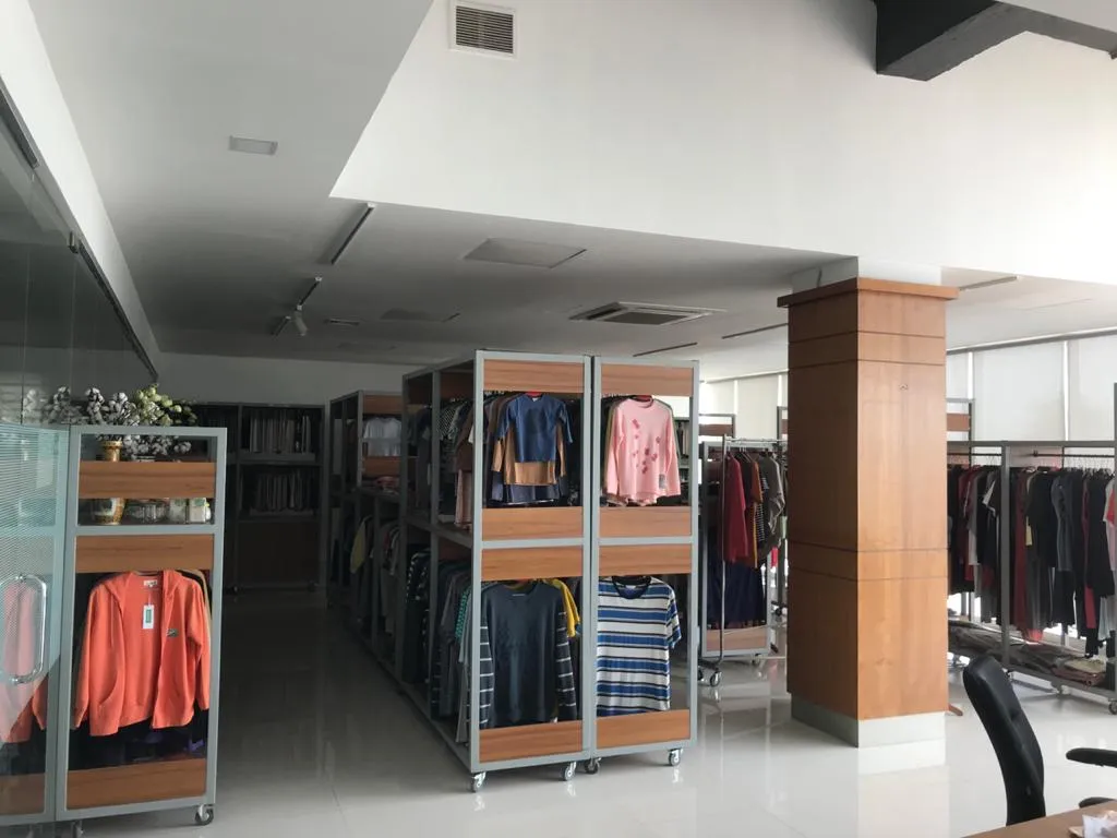 Interior of our garment showroom