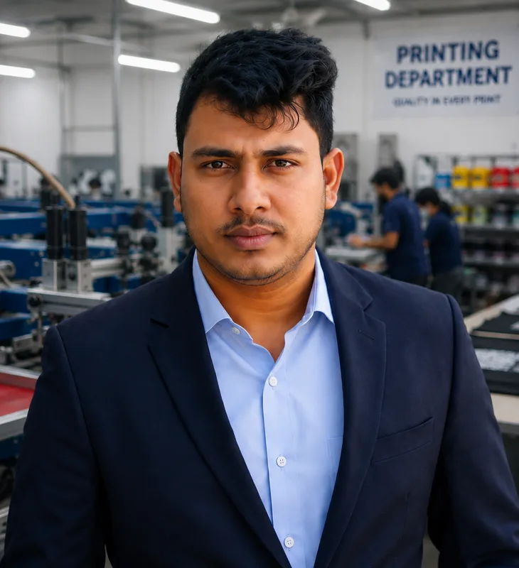 Mizanur Rahman — Printing & Embroidery Manager at Essential Group