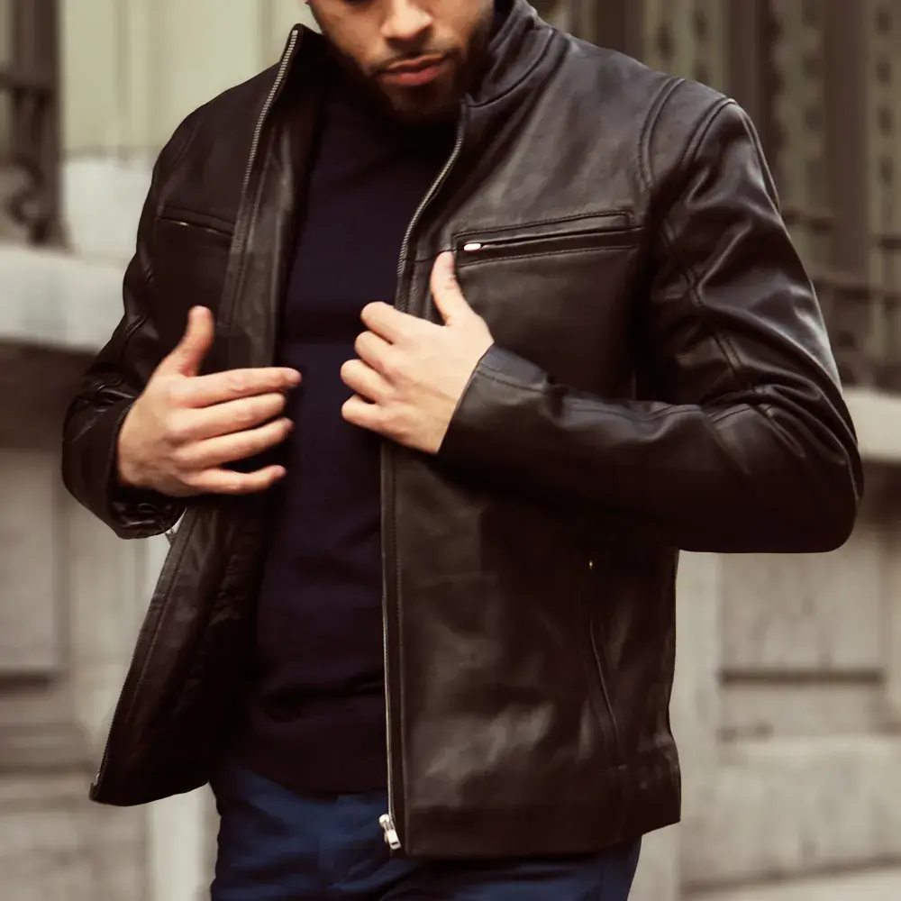 Biker style jackets